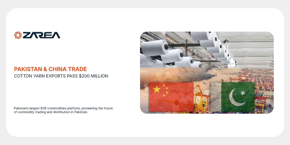 Pakistan China Trade | Cotton Yarn Exports Pass $200 Million